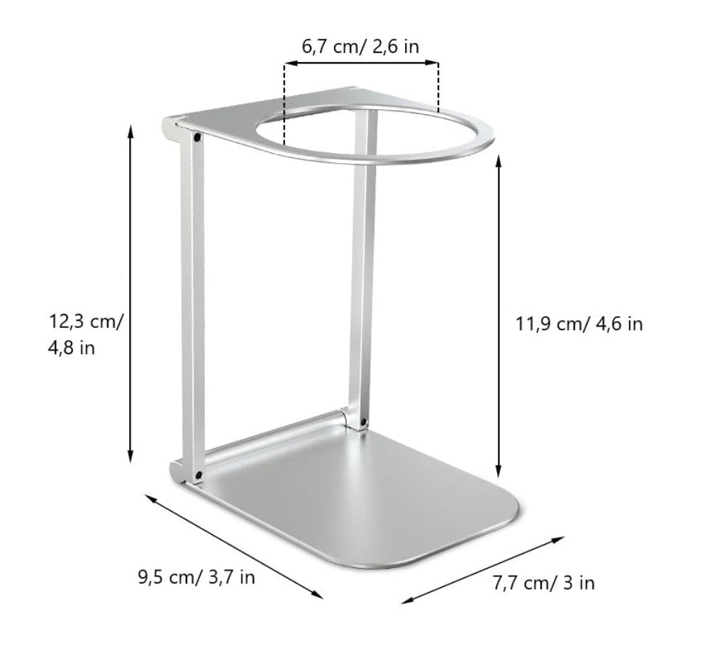 Foldable Coffee Drip Holder Size