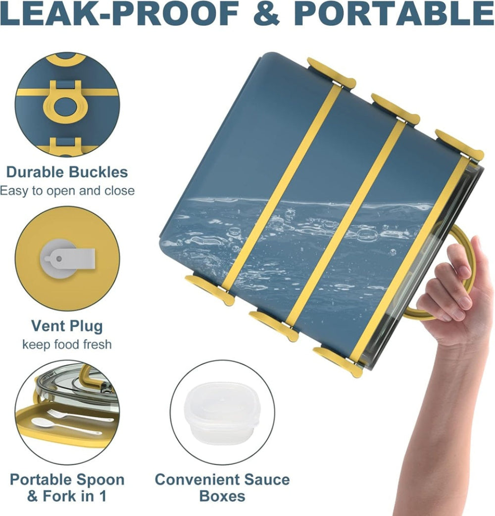 Microwable Food Container Leakproff_Portable