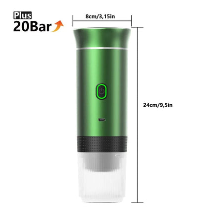 Portable Coffe maker 3in1 Green